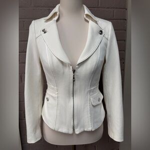 White House Black Market White Jacket